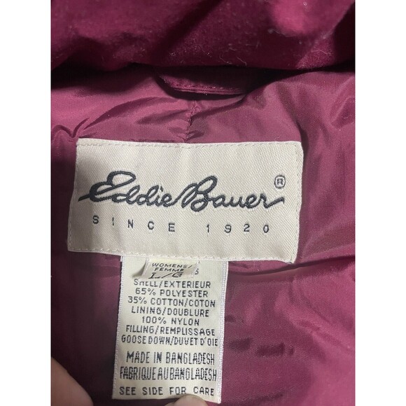 Eddie Bauer Jacket Men’s Large Red Snow Outdoor Jacket - Picture 6 of 14